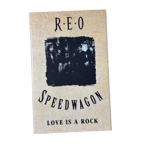 REO SPEEDWAGON LOVE IS A ROCK CASSETTE SINGLE slipcover cbs records